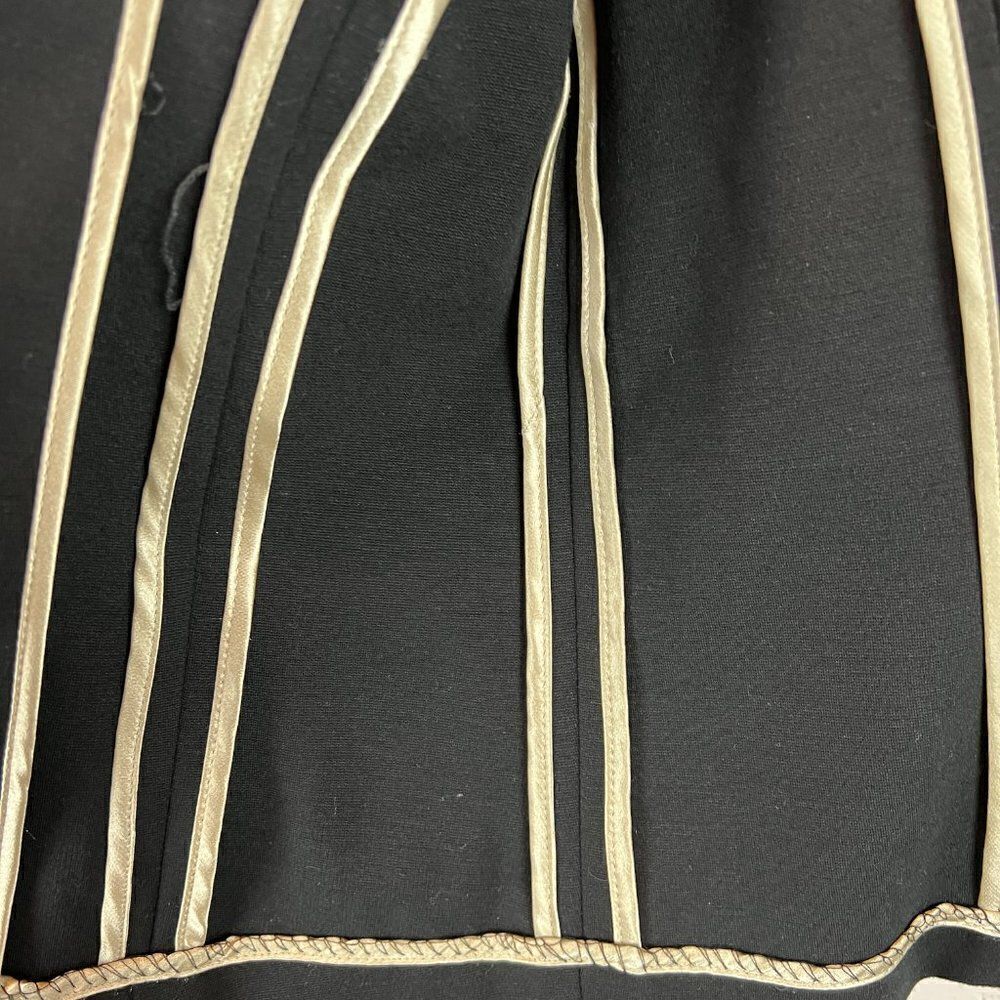 Cache Black Waterfall Open Front Unlined Cardigan… - image 5